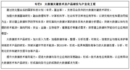 《促進大數據發展行動綱要》 金融知識流程外包迎來新機遇